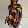 Vintage Bladprint Blouse