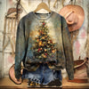 Vintage Kerst Sweatshirt