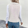 Casual Vest In Effen Kleur