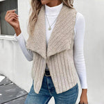 Casual Vest In Effen Kleur