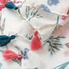 Sjaal Met Vintage Bloemenprint