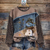 Vintage Kerst Sweatshirt