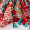 Kleurrijke Sjaal Met Bloemenprint