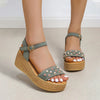 Casual Sandalen Met Sleehak