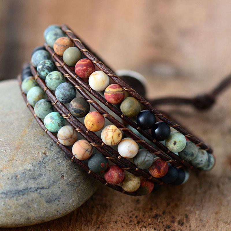 Boheemse Kleurrijke Kralen Armband
