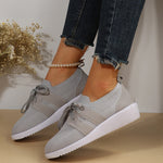 Casual Platte Schoenen Van Mesh