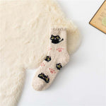 Warme Sokken Met Kattenprint