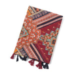 Sjaal In Vintage Etnische Stijl
