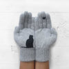 Casual Cartoon Bedrukte Warme Handschoenen
